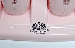 Воскоплав двокасетний Global Fashion Depilatory Heater 2в1 з підставкою для депіляції волосся Персиковий 40 Вт - мініатюра 6