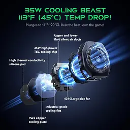 Кулер для смартфона Black Shark FunCooler 5 Pro Magnetic Edition Black (BHR08BRCN) [147779] - мініатюра 5