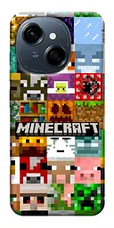 Чохол Demsky Minecraft collage для TECNO Spark Go 1