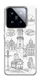 TPU чохол Demsky Lviv spirit для Xiaomi 14 Pro