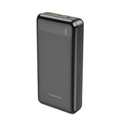 Повербанк Borofone BJ19A 20000 mAh, чорний, з адаптером 33W та кабелем Type-C - мініатюра 5