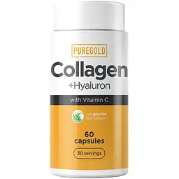 Дієтична добавка Pure Gold Collagen + Hyaluron 60 капсул