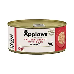 Консерви для котів Applaws Chicken Breast wirh Duck (курка з качкою), 70г