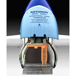 Збірна модель Вантажний літак АН-225 Мрія Revell RVL-04958 рівень 5 1:144 - мініатюра 8