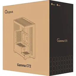 Корпус Ocypus Gamma C72 Black (GAMMA-C72-BKD000XX-GL) [165764] - мініатюра 9