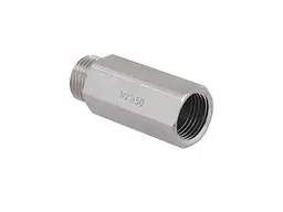 Подовжувач RAFTEC 1/2" 50 мм, ЗВ, DN 15, зовні під ключ, нікель, UDL0150 - мініатюра 4