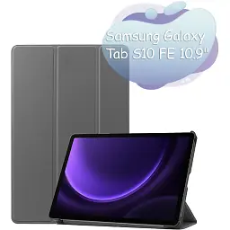 Чохол до планшета BeCover Smart Case Samsung Galaxy Tab S10 FE (SM-X520/SM-X526) 10.9" Gray (713277)