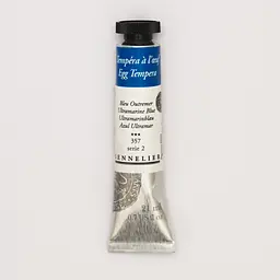 Фарба темперна Sennelier 21 мл, професійна, S2, Ультрамариновий синій (Ultramarine Blue)