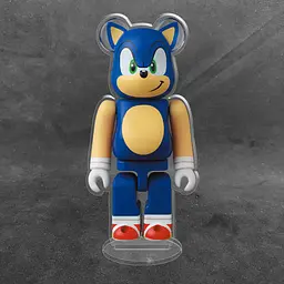 Акрилова колекційна фігурка Bearbrick Sonic The Hedgehog - мініатюра 2