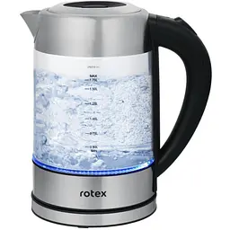 Чайник Rotex RKT87-SGS скло підсвітка