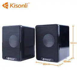 Колонки комп'ютерні Kisonli K100 - мініатюра 2