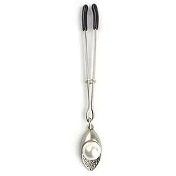 Затискач для клітора Art of Sex Clit Clamp Pearl Перлина