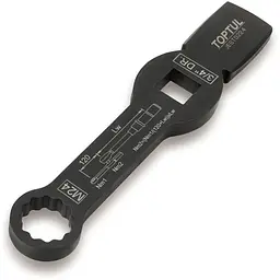 Ключ ударний 3/4" M24 для гальмівного супорту SAF TOPTUL JEBT0224