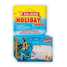 Кормовий блок для рибок на 14 днів 20-25 рибок Dajana Block HOLIDAY