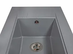 Кухонна мийка гранітна Miraggio Bodrum 650 gray 649x500x220 00206606, Сірий - мініатюра 3