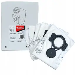Мішки одноразові 5 шт для пилососів Makita VC4210L/M (W107418353)