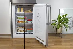 Холодильник з нижньою морозильною камерою Gorenje NRC6204SXL5M Сріблястий (NRC6204SXL5M) - мініатюра 14