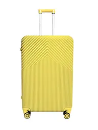 Валіза велика L ABS-пластик Sky 306 76×48×31см 110 л Жовта