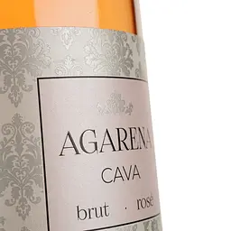 Вино ігристе Agarena Cava Brut Rose рожеве брют 0.75 л - мініатюра 3