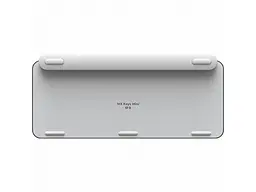 Клавіатура Logitech MX Keys Mini Minimalist US Pale Grey (920-010499) - мініатюра 4