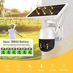 Камера відеоспостереження XPRO TP8-V380 Pro Solar 4G з акумулятором (44829-tp8 v380_1549) - мініатюра 6