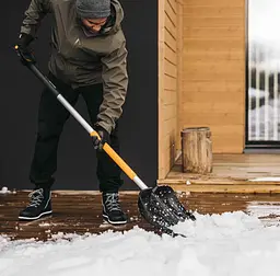 Телескопічний скрепер для прибирання снігу Fiskars X-series (1057189) - мініатюра 7