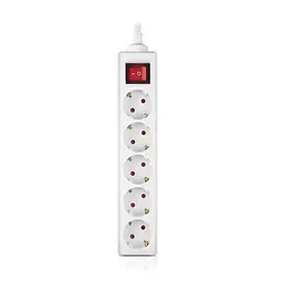 Мережевий фільтр Real-EL RS-Protect M 3м White (EL122300027)