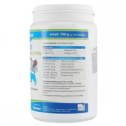 Вітаміни Canina V25 Vitamintabletten для собак, полівітамінний комплекс, 700 г (210 табл) - мініатюра 4