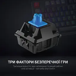 Клавіатура GamePro Blue Switches механічна (MK120B) - мініатюра 7