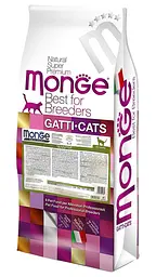 Сухий корм Monge Cat Adult Sensitive для дорослих кішок з чутливим травленням 10 кг