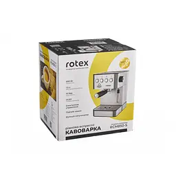 Рожкова кавоварка еспресо Rotex RCM850-S Power Espresso - мініатюра 7