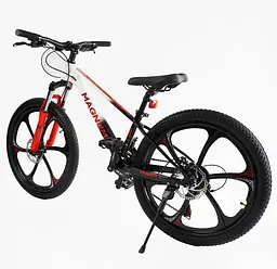 Велосипед Спортивний 24" MN-24255 Corso "MAGNUM", рама магнієва 11'', обладнання Shimano 21 швидкість, зібраний на 75% (6800077242556) - мініатюра 3