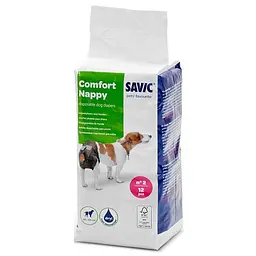 Savic Comfort Nappy Савик комфорт Наппи памперси для собак 34-44 см 12 шт./уп