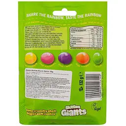 Драже Skittles Crazy Sours Giants 132 г - мініатюра 2