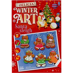Печиво цукрове Delicia Помічники Санти 450 г - мініатюра 3