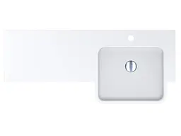 Умивальник Miraggio Fontana R mirasoft Білий матовий 0001600 - мініатюра 3