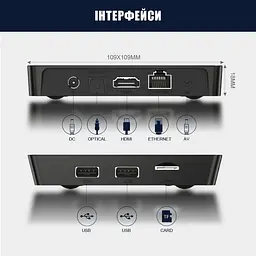 Смарт ТВ приставка X96Q PRO 2/16 Гб Smart TV Box Android - мініатюра 5