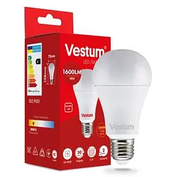 Лампочка Vestum LED A70 18W 3000K 220V E27 (1-VS-1112) - мініатюра 2