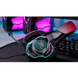 Дротові навушники JBL Quantum One (JBLQuantumONEBLK) повнорозмірні чорні - мініатюра 3