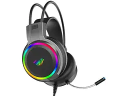 Навушники з мікрофоном Aula S608 Wired Gaming Headset Black (6948391235509) - мініатюра 3
