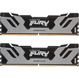 Модуль пам'яті для комп'ютера DDR5 96GB (2x48GB) 6400 MHz Renegade Silver XMP Kingston Fury (ex.HyperX) (KF564C32RSK2-96)