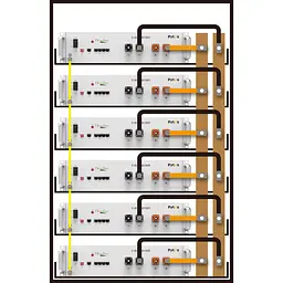Акумулятор Pytes LiFePO4 48V (51.2V/100Ah/5120Wh) (E-BOX-48100R) [114199] - мініатюра 4