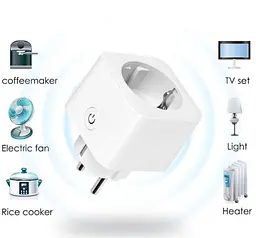 Розумна Wi-Fi розетка smart YOSO YTW00WE 16А White Smart Life, Tuya Smart - мініатюра 2