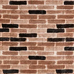 Самоклеюча 3D панель Sticker Wall 700х770х3мм Класична цегла 346-3 SW-00001146