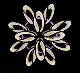 LED люстра світильник з пультом і підсвічуванням Splendid-Ray 30-3981-44 - мініатюра 7