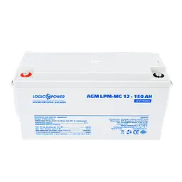 Акумулятор мультигелевий LogicPower AGM LPM-MG 12-150Ah - мініатюра 2
