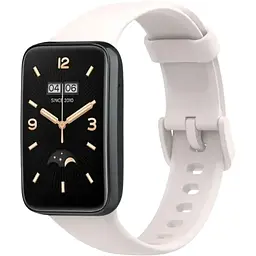 Ремінець DK для Xiaomi Mi Band 7 Pro Silicone Sport Band Classic (flower white)