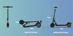 Електросамокат KUGOO KIRIN S3 PRO (450 ВТ, 8.8 А/г) з сумкою- чохлом, модель 2025 року - мініатюра 7