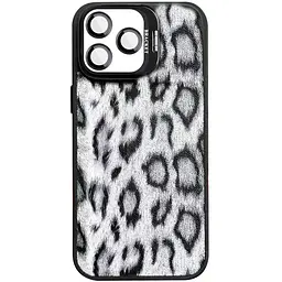 Чохол Epik TPU+PC Wild Leopard with MagSafe and Lens для Apple iPhone 15 Pro (6.1) Black