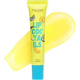 SOS-бальзам для губ Parisa Lip Cocktails LC-04 відтінок 02 (Pina Colada) 16 мл - мініатюра 2